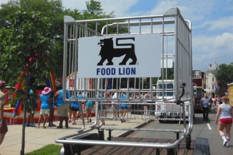 Food lion cart