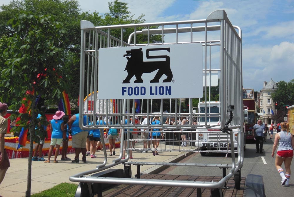Food lion shopping cart