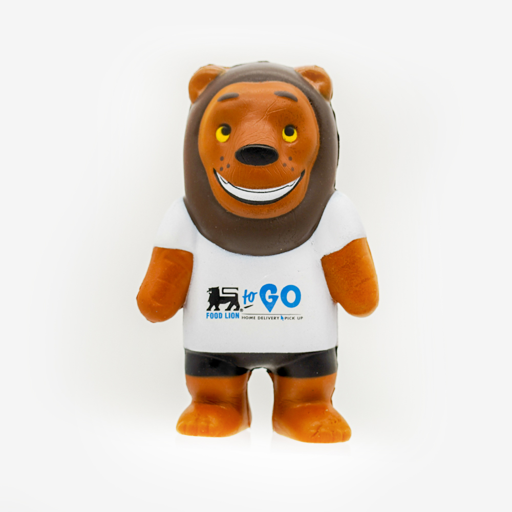 Food Lion Squishy Toy with Pants